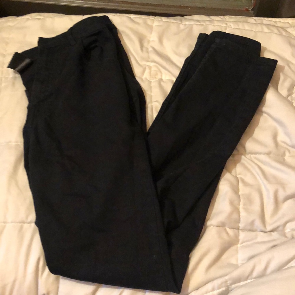 H&M high waist black jean